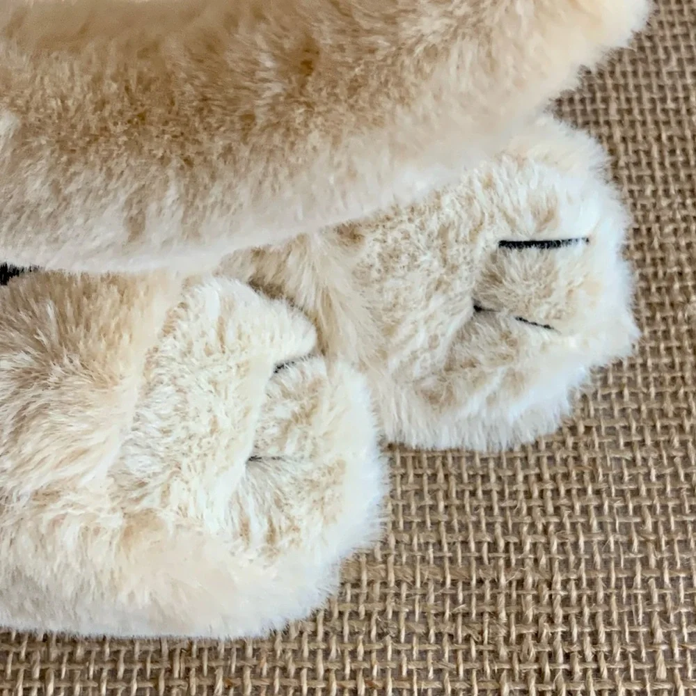 FAO SCHWARZ Stuffed Animal Adopt a Pet Dog Labrador Cream Color